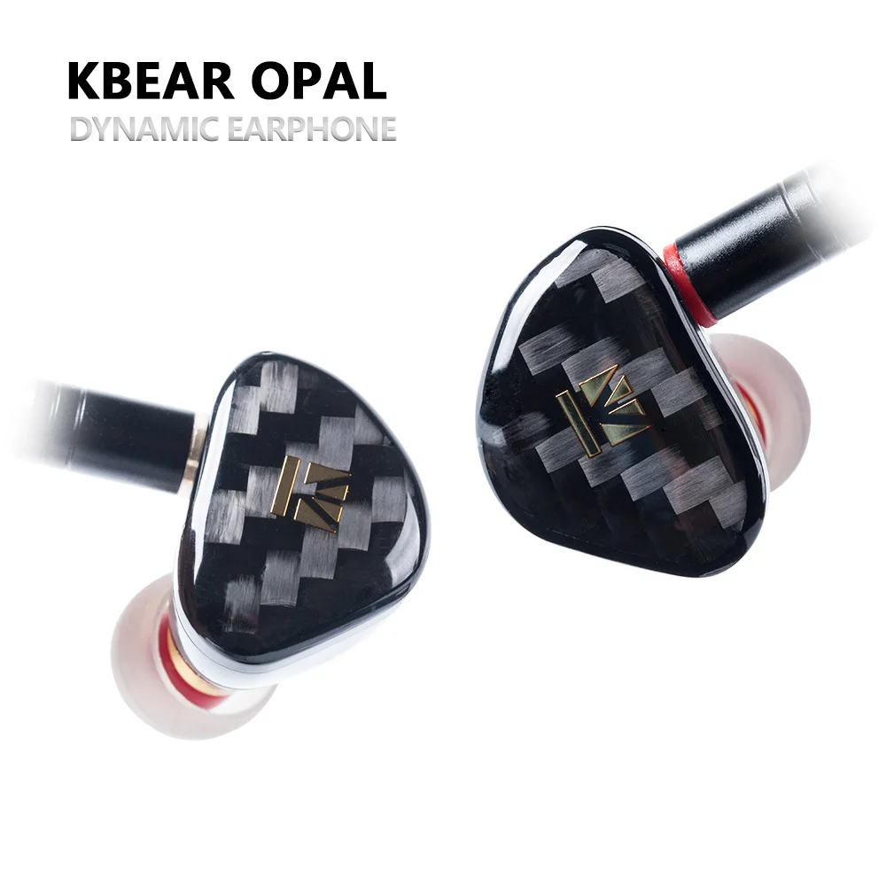 

AK KB EAR Opal Dynamic Driver in Ear Earphone Bass DJ Running Sport Technology HIFI Headset with 3.5mm MMCX Earbud KEEAR F1