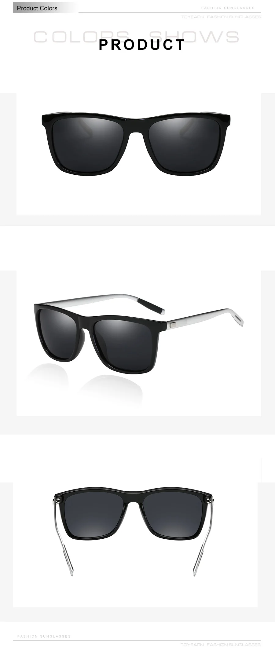 Винтажные брендовые Дизайнерские мужские квадратные поляризованные солнцезащитные очки для мужчин и женщин, для вождения, алюминиевые магниевые очки, мужские солнцезащитные очки для женщин