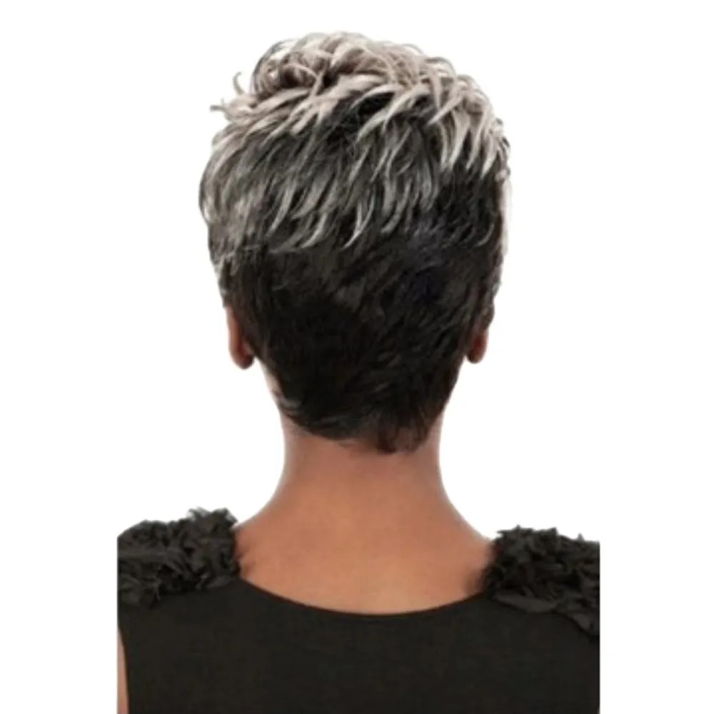 New Women Natural Light Gray Straight Short Hair Wigs Short Women's Fashion Wig Heat Resistant Wig Full Head Gift Dropshipping New Women Natural Light Gray Straight Short Hair Wigs Short Women's Fashion Wig Heat Resistant Wig Full Head Gift Dropshipping