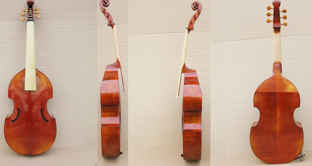 

Baroque style SONG Maestro Viola da Gamba 6 String 29" Bass Viola Type Viol