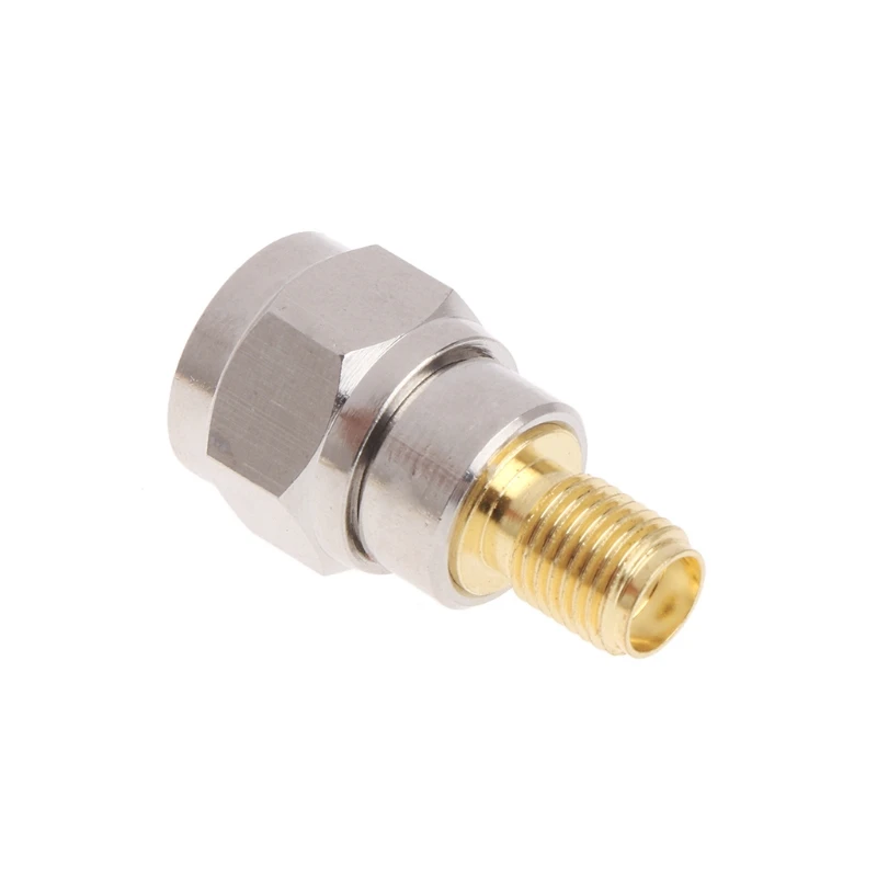 

10 Pcs Steel F Type Male Plug To SMA Female Jack RF Coaxial Adapter Connector Drop ShiP