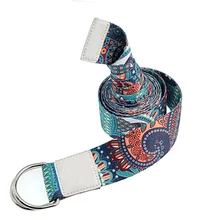 Женская печатная Резиновая лента для растяжки ремень для танцевальной тренировки Натяжной ремень растяжения для пилатеса и йоги B2Cshop