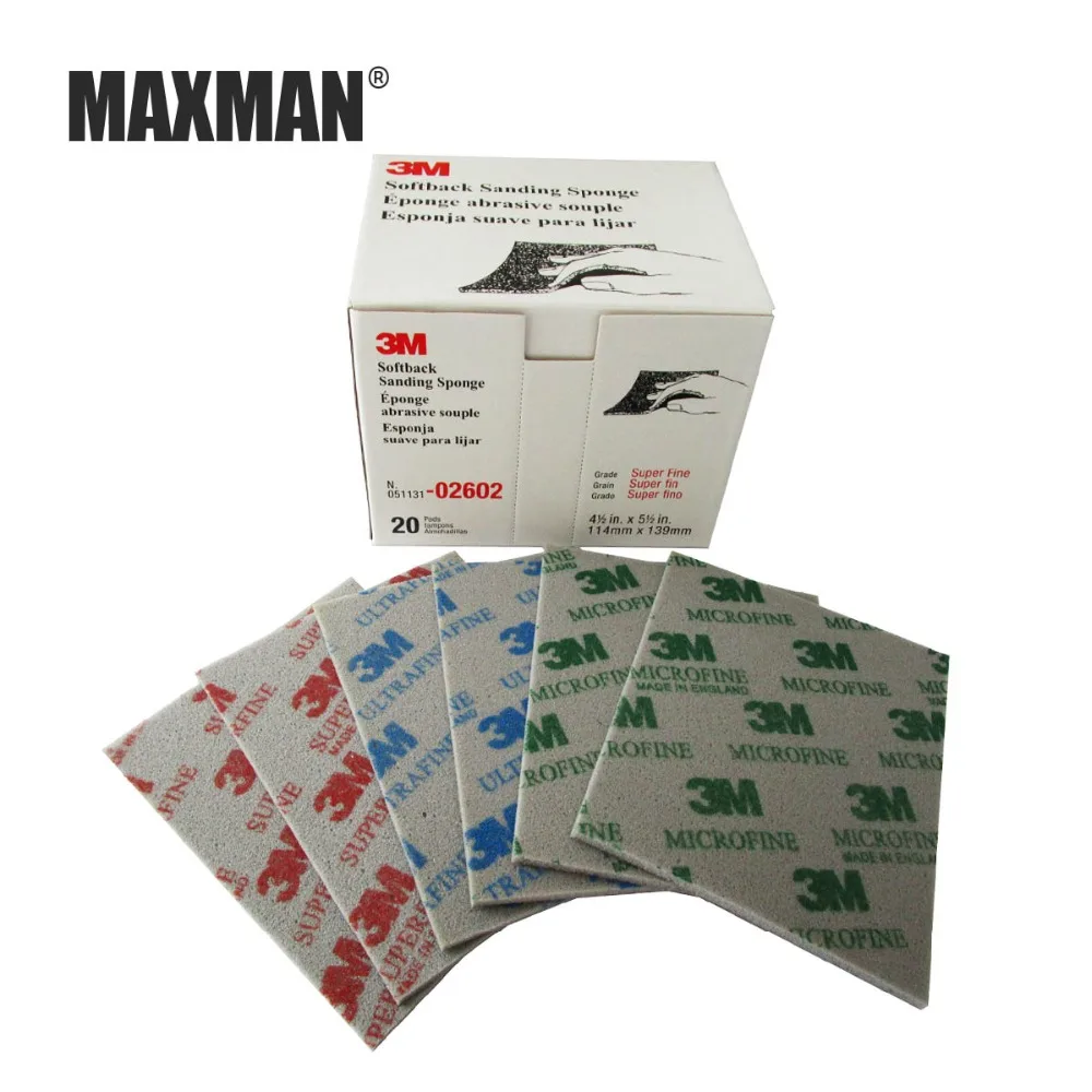 MAXMAN 3 шт 3 м губка наждачная бумага 600#800#1000# шлифовка и полировка проволоки для рисования абразивный инструмент Аксессуары ручная полировка