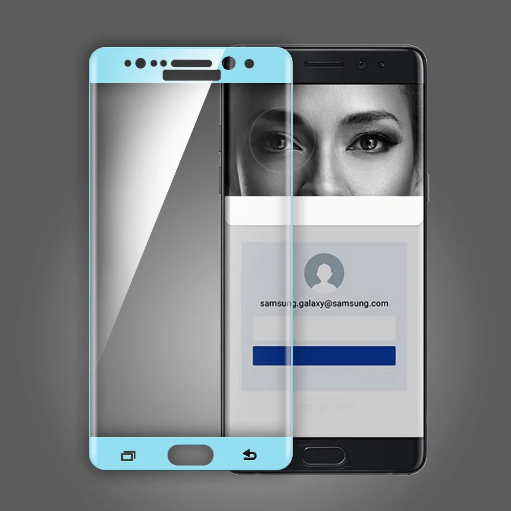 Для samsung Galaxy Note7 3D покрытие полное покрытие закаленное стекло протектор экрана для samsung Note 7/Note fe/Note Fan Edition