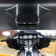 Мотоцикл 1" 14" 1" Rise Batwing обтекатель бар широкий 37" Ape вешалка руль для Harley Touring комоды Baggers Street Glide