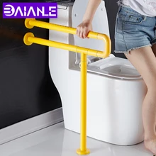 Bathroom Handrail Stainless Steel Grab Rail Wall Mount Toilet Handrails Disabled Shower Safety Bars Bathtub Grab Bar for Elderly toilet safety rails bathroom handrail stainless steel shower safety bar wall mount bathtub grab bar for elderly grab rail white