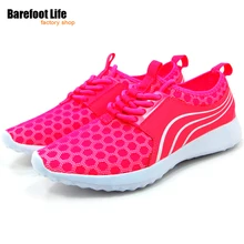 Women Men Running Shoes Lace Up Breathable Comfortable Outdoor Footwears Trainers Sports Sneakers Lovers