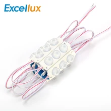 SMD3030 светодиодный модуль свет 3 светодиодный S/шт 10 шт./лот Белый светодиодный модуль полоски для DIY украшения модуль знак реклама Водонепроницаемый