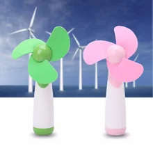 MEXI Портативный Ручной мини вентилятор Супер Mute AA Батарея работает охлаждения Главная Путешествия