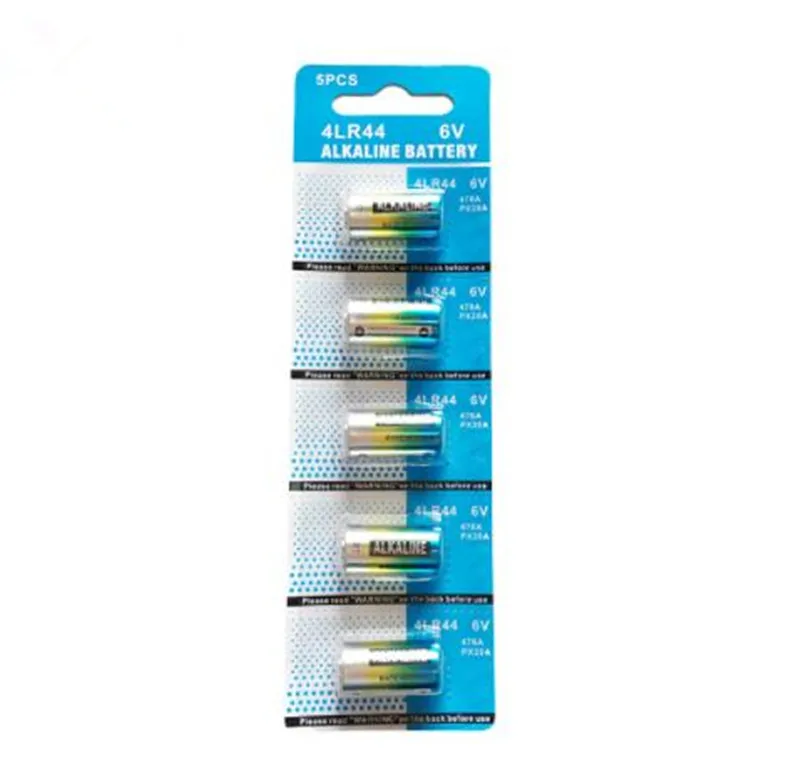 

5pcs/pack Wama 4LR44 6V Dry Alkaline Battery Cells Car Remote Watch Toy Calculator Burglar Alarms Dog Training Shock Collar