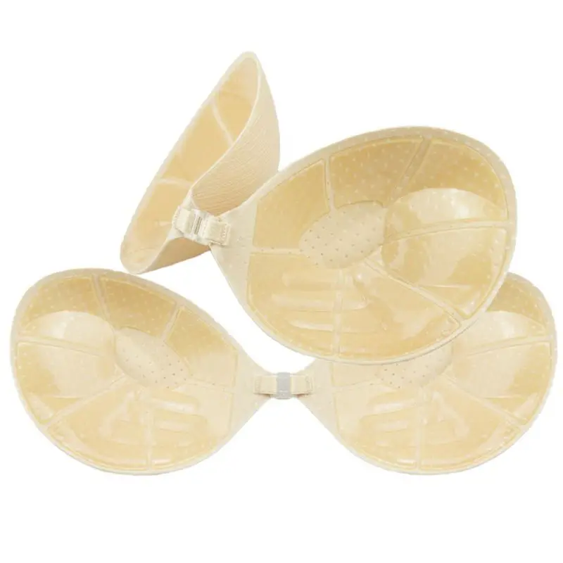 Women Bralette Fashion Strapless Silicone Push Up Invisible Bras Self-Adhesive Seamless Front Closure Sticky Backless Bras Women Bralette Fashion Strapless Silicone Push Up Invisible Bras Self-Adhesive Seamless Front Closure Sticky Backless Bras