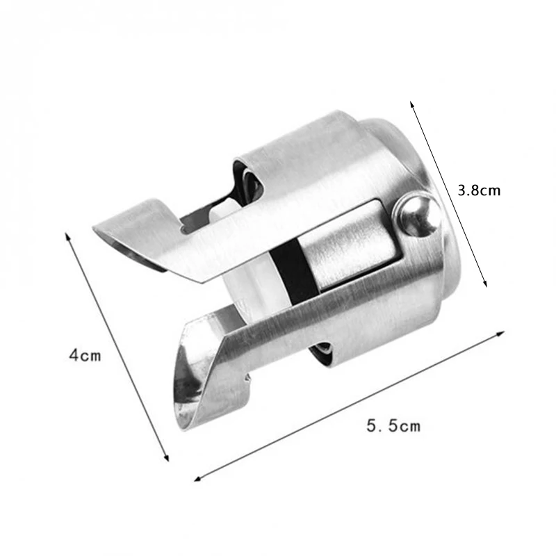 Портативные нержавеющие защелки шампанское Сверкающее вино запорная крышка барный винный заглушка спиртные напитки колпачок для винной бутылки