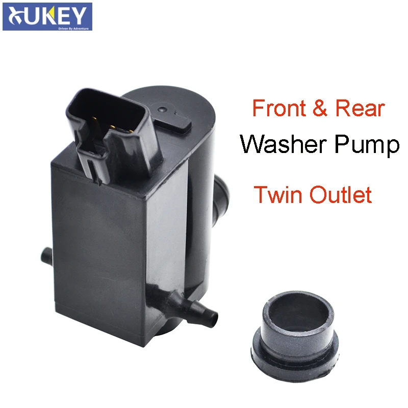 

Xukey Front Rear Windshield Wiper Washer Pump Motor For Lexus IS300 RX300 2002 2003 For Scion XA XB 2004 2005 2006 Double Outlet