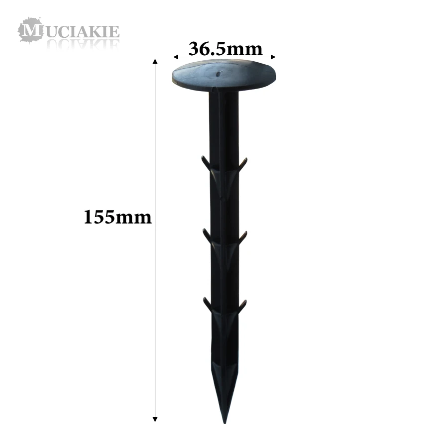 MUCIAKIE 50 шт. 16 см пластиковая Барб Тыква колья покрытие тыквы фиксированный Якорный штифт сад теплица сетка анти птица сетка