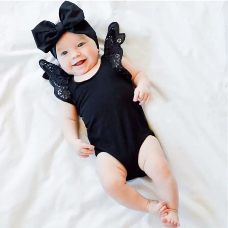 

2017 Sleeveless Lace Playsuit Tutu Clothes Baby Girl Bodysuit Long Sleeve Girl Summer Clothes New Born Body Baby Ropa Baby Bodys