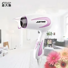 X-7712 Прямая с фабрики бытовой фен для волос отрицательный ион холодный горячий воздух складной фен для волос