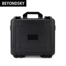 Kualitas tinggi Perlindungan Ledakan Koper DJI SPARK Kotak untuk RC Quadcopter Drone Aluminium Hard Shell Tahan Air Tas Kategori