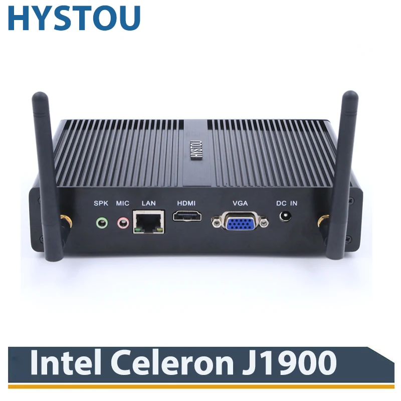 

Intel Celeron J1900 Quad Core Fanless Mini PC With VGA HDMI Win7/8 Linux Ubuntu 1080P Mini Desktop Computer J1900 Free Shipping