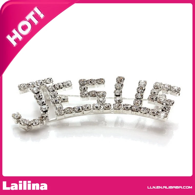 

Christian Jesus Brooch Religious Catholic Pin Rhinestones Fashion Jewelry