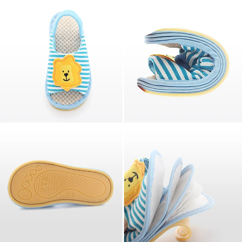 

Baby Child Boy Slipper Home Indoor Child Princess Girl Anti-skid Lovely Summer Fashion Cute 3-14T Indoor Floor Bedroom Couple