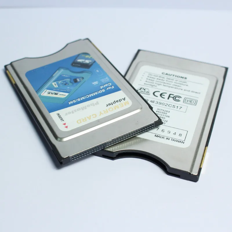 Multifunction PCMCIA Memory Card Adapter For MMC SD SDHC MS PRO SM Card 5