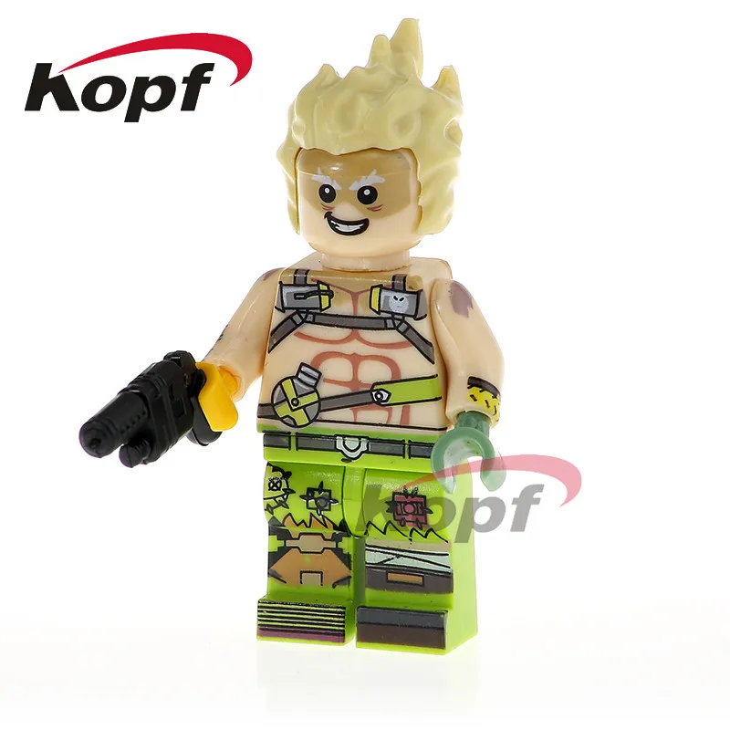 

Single Sale PG1163 Jamison Fawkes Widowmaker Ana Amari Soldier:76 Genji Super Heroes Building Blocks Best Children Gift Toys