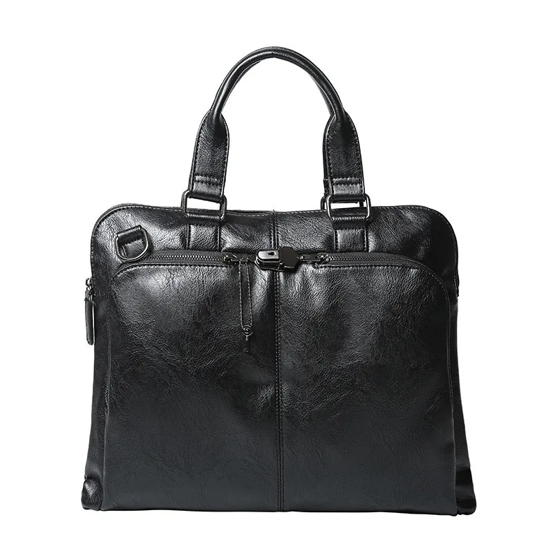 

2019 Famous Brands Men Briefcase Leather Laptop Bags Business Man Crossbody Bag Luxury Designer Men Messenger Bags Bolsas A0270