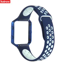 For Fitbit Blaze Band Silicon Bracelet Replacement Strap with Metal Frame for Fitbit Blaze Smart Fitness Watch Wearable devices