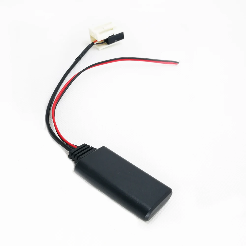 biurlink carro bluetooth módulo receptor microfone adaptador de áudio cabo para benz rádio