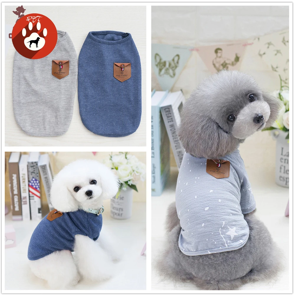 

2018 new arrival Dog Clothes For Dogs Puppy Pets vest Clothing Summer cute Style For Small Medium Dog Chihuahua poodle Shih Tz
