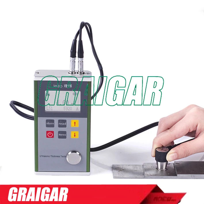Resolution0.01mm Portable Ultrasonic Thickness Gauge Leeb332 Metal