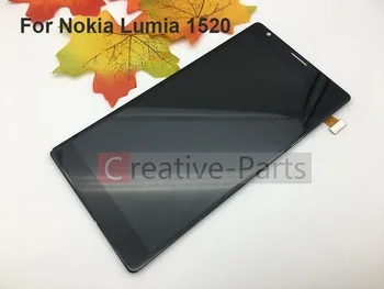 

Original LCD For Nokia Lumia 1520 Black Color With Touch Glass Digitizer Assembly Display Screen Replacement Parts
