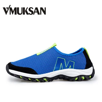 

VMUKSAN Mens Casual Shoes BIG SIZE 39-45 Lightweight Spring Men Shoes Breathable Air Mesh Slip On Loafers For Men