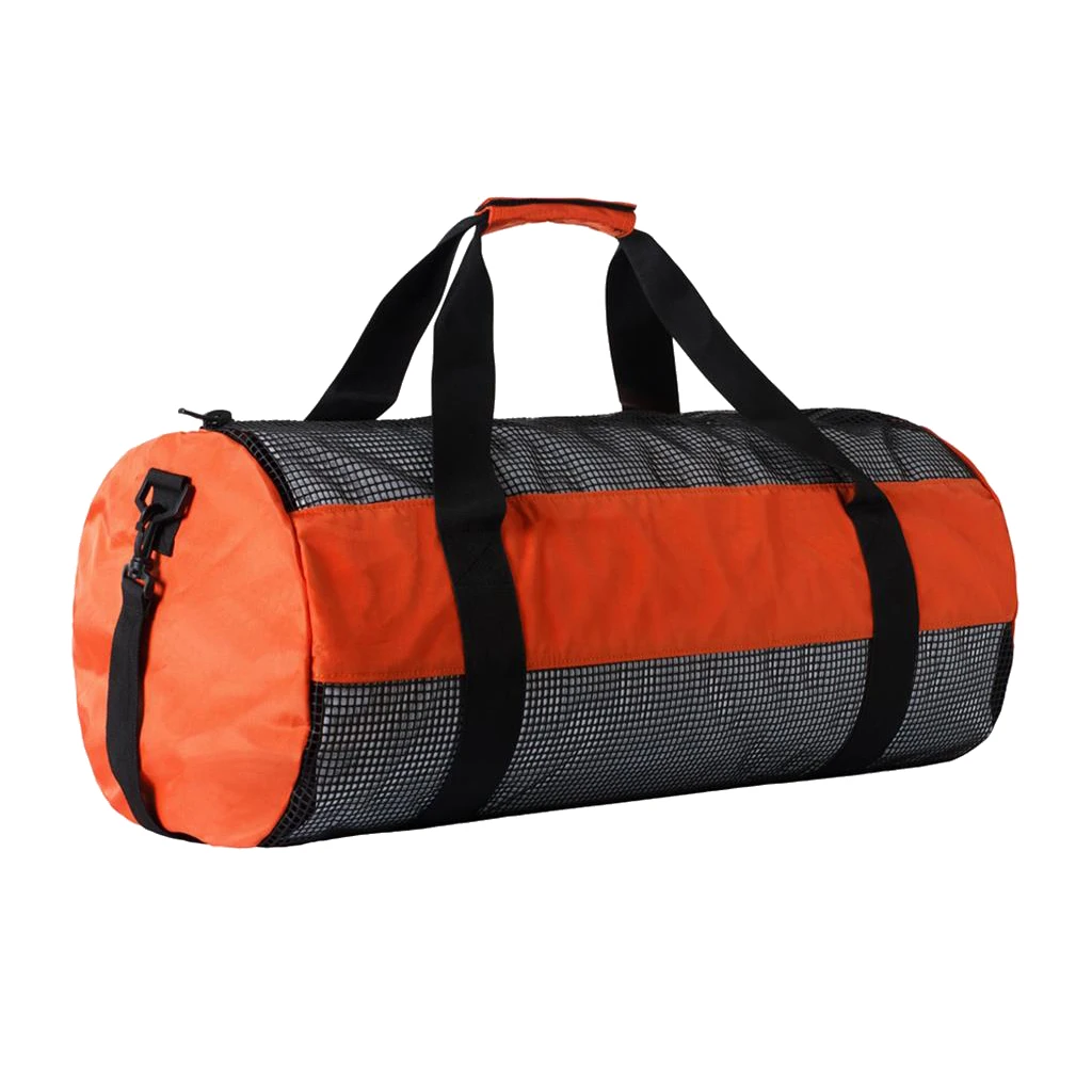 Heavy Duty Large Scuba Diving Snorkel Mesh Gear Bag Carry Holdall for Surfing Boating Camping Hiking Outdoor Tools Accessories