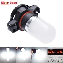 2Pcs 5202 H16 PSX24W 6000K White 3030 9SMD LED Bulbs For Car Auto Truck LED Fog Light or Driving Running Lights Lamp 12V 24V 30V gc h16 30w 6 led 600lm 6000k white car headlamp fog light with reflector dc12 24v