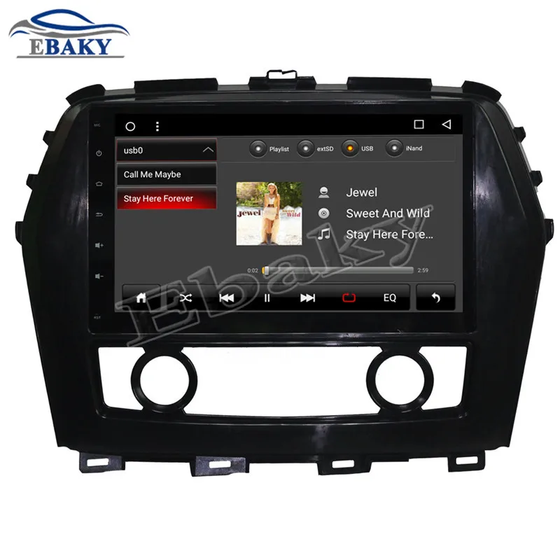 Cheap NaviTopia 10.1inch  2G /4G RAM 32G /64G ROM Quad Core/Octa Core Android 8.1 Car DVD Radio for Nissan Maxima 2016 s 15