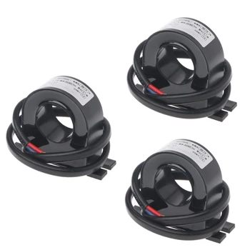 

3 Pcs/Set Mini 50A/5A 100A/5A AC Current Transformers CTs 0.5 Class Resin Epoxy Black Electricity Measurement #20/18L