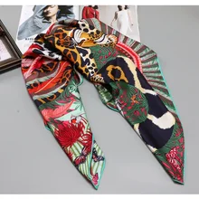 Высокая Стиль саржа Шелковый шарф хиджаб Для женщин головы шарфы для Волос обертывание большой площади шелковые шарфы платки 35X35 дюйм(ов