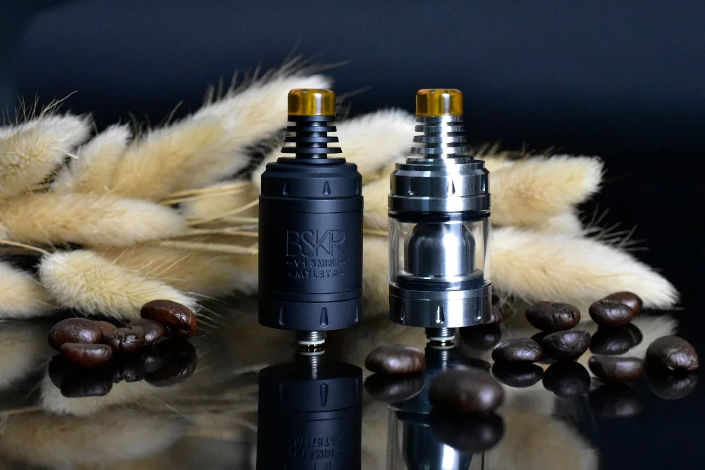 Оригинальный Vandy Vape Berserker V1.5 Мини MTL RTA Танк VandyVape BSKR распылитель металлическая