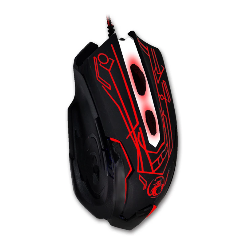 Newest Wired Gaming Mouse 3600 DPI 6 Button Optical USB Mouse