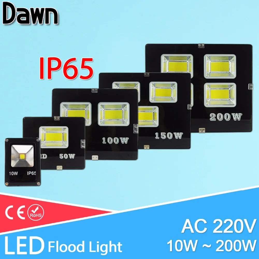 

LED Flood Light 200W 150W 100W 50W 30W 20W 10W led light outdoor Wall Washer lamp IP65 Waterproof Garden 220V 110V RGB Lighting