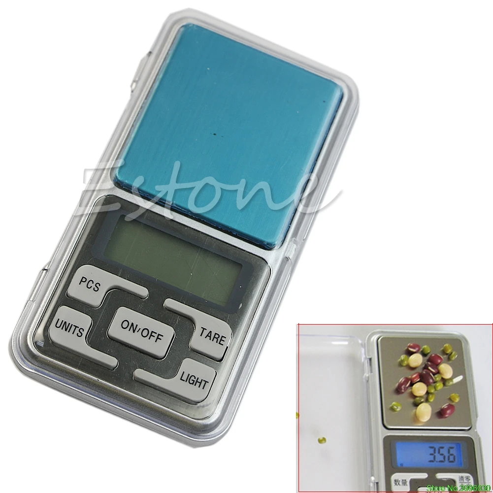 

New 100g 300g 500g x 0.01g 0.1g Jewelry Gram Pocket Balance Digital Weight Scale