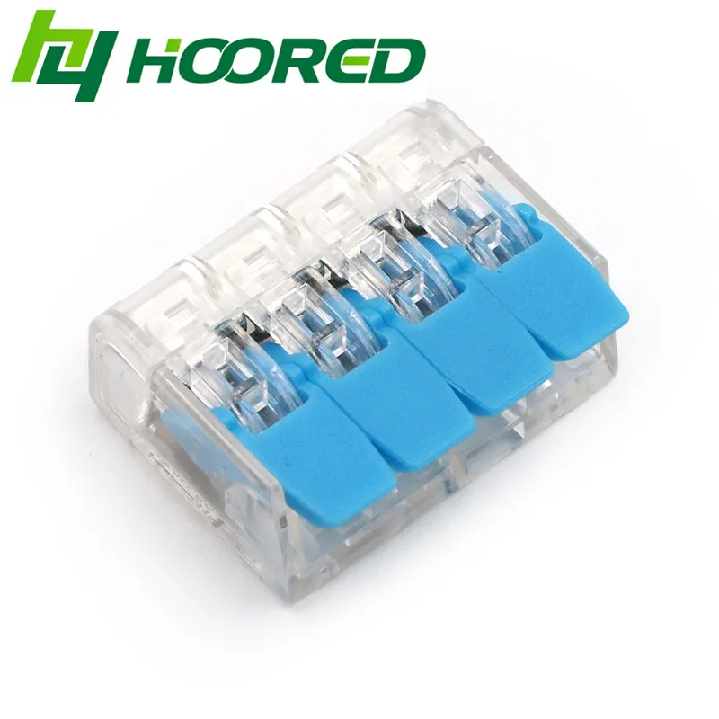 10pcs/lot WAGO Type 221 414 Compact Splicing Connectors Quick ...