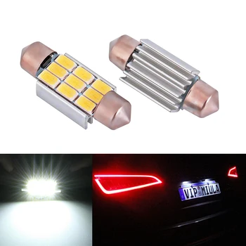 

2X Car Styling Canbus LED License Plate Lights 36MM C5W For Mercedes Benz W208 W209 W203 W169 W210 W211 W212 AMG CLK