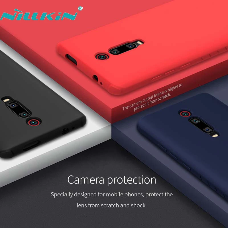 

For Xiaomi Redmi K20 case,Nillkin Rubber Wrapped Protective Case for Redmi K20 Pro Non-slip washable absorption case