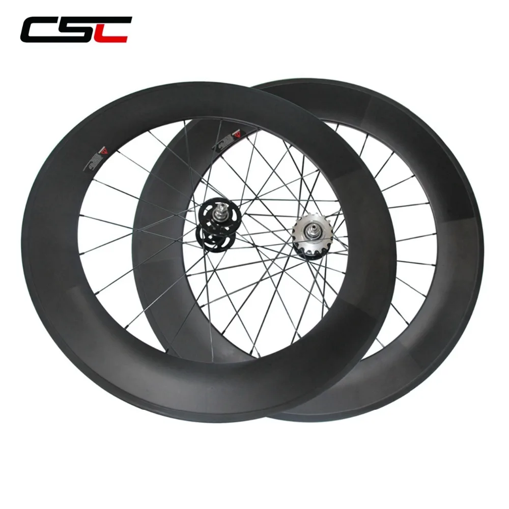 Discount CSC Carbon Track Wheels 24/38/50/60/88mm Tubular and Clincher Track Wheelset Fixed Gear Wheelset With Fiexed Gear Hub 4 Discount CSC Carbon Track Wheels 24/38/50/60/88mm Tubular and Clincher Track Wheelset Fixed Gear Wheelset With Fiexed Gear Hub 4