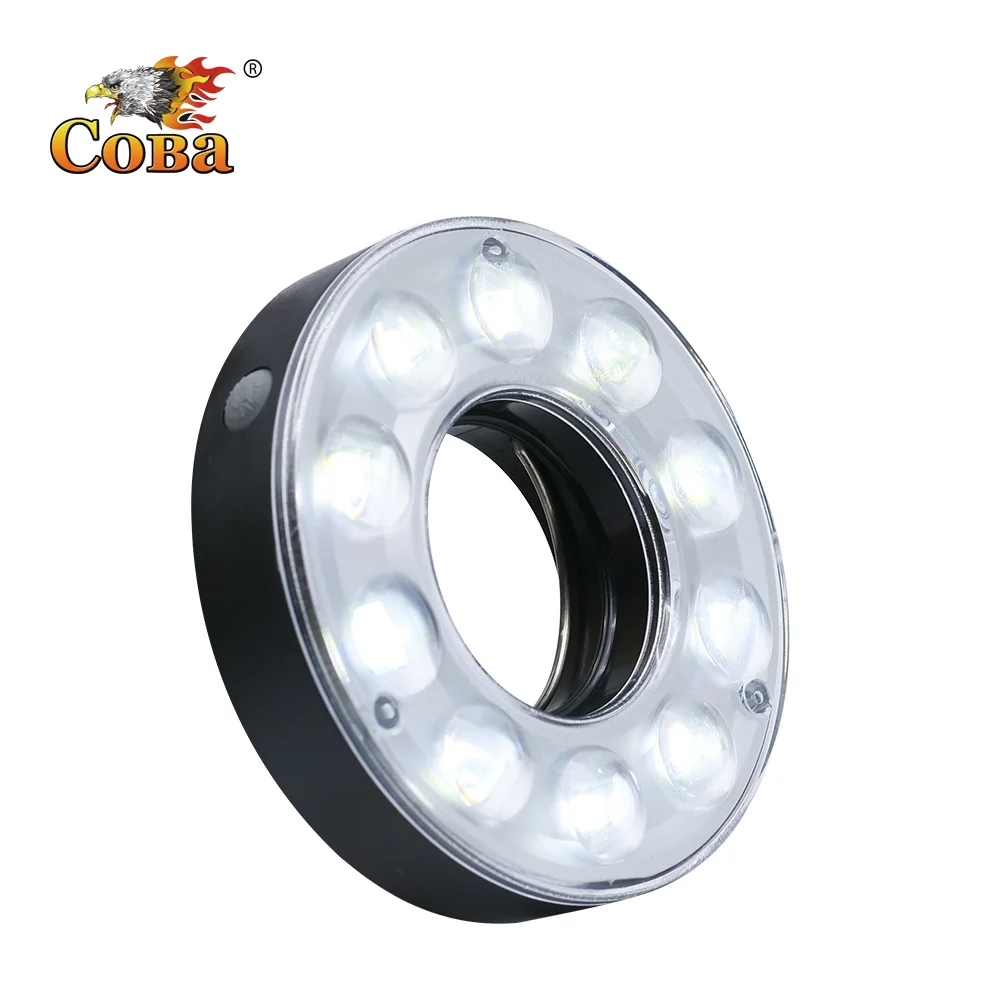 Coba СВЕТОДИОДНЫЙ кемпинговый светильник cob tend светильник для дома 3 режима использования 3* AAA батарея тент светильник крюк вспышка светильник