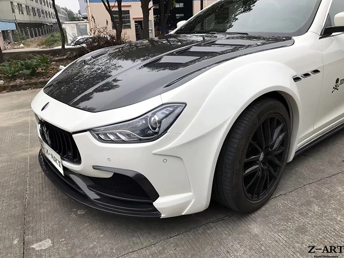 Z ART широкоугольный комплект для Maserati ghiдоступ 2014 2017 тюнинга корпуса бесплатная