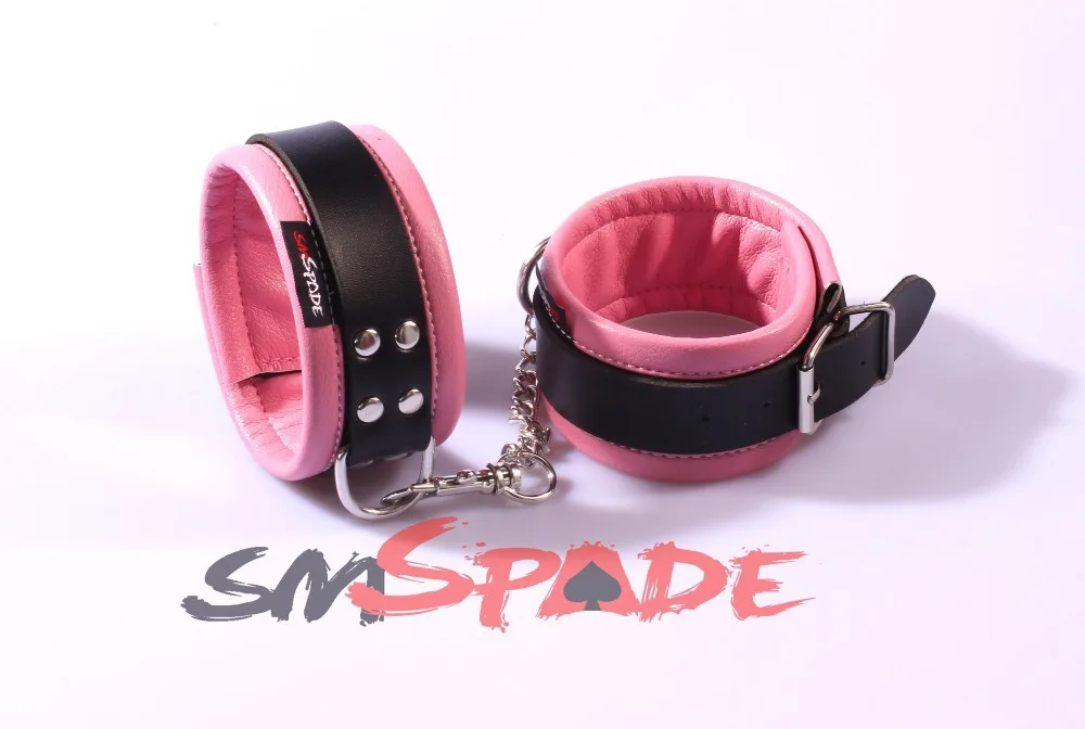 Feet cuffs, ankle cuffs, Sex Toys, Fashion Hand Shackles, PU Leather