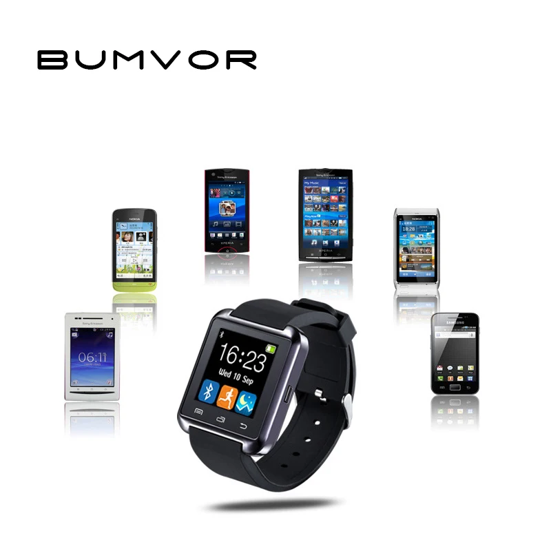 U8 Bluetooth Smart часы Android электронные Smartwatch для iWatch смартфон Смарт PK GT08 DZ09 A1 M26